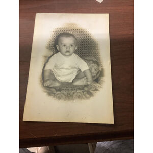 Baby Vintage Antique Image Photo Picture Cabinet Card